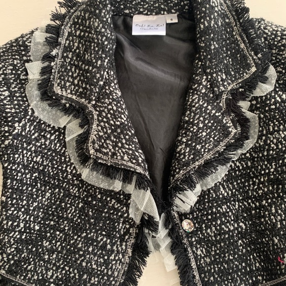 Girls tweed jacket [size 6] - Picture 2 of 7